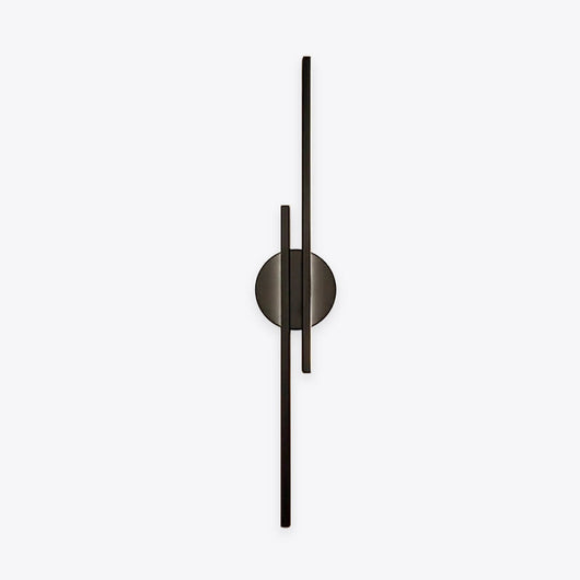Dimmable Linear LED Wall Sconce - Black