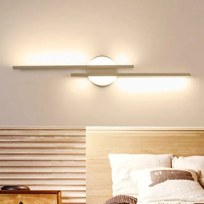 Dimmable Linear LED Wall Sconce - White