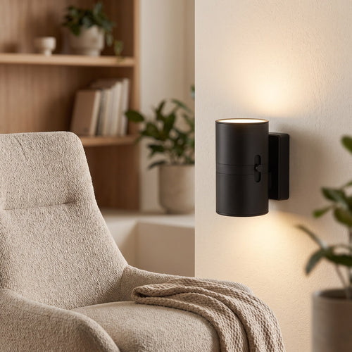 Dimmable Plug-In Night Light Wall Sconce