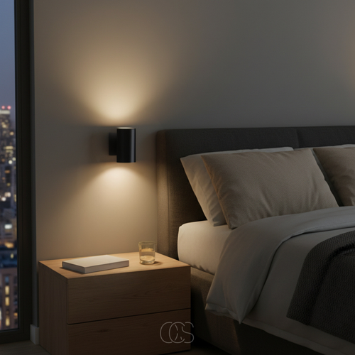 Dimmable Plug-In Night Light Wall Sconce