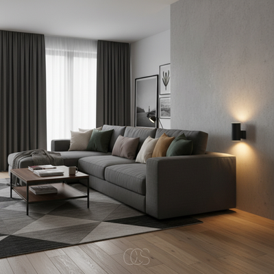Dimmable Plug-In Night Light Wall Sconce