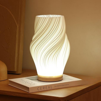 Dimmable Swirl Nordic Table Lamp - Wave