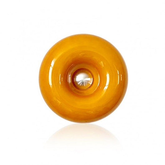 Donut Shape Dimmable LED Table Lamp - Orange