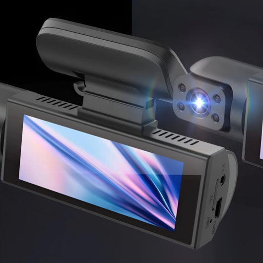 Dual Lens 1080P Dash Cam with Parking Monitor