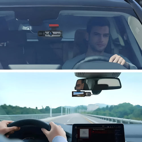Dual Lens 1080P Dash Cam with Parking Monitor