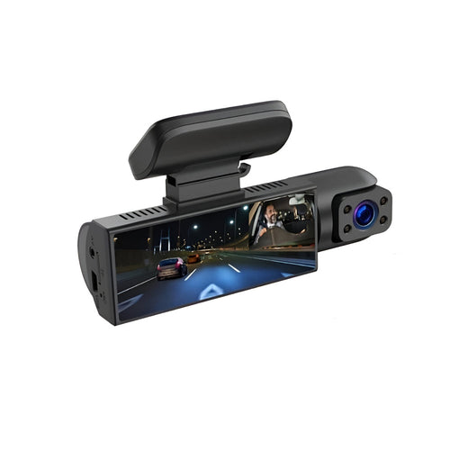 Dual Lens 1080P Dash Cam with Parking Monitor