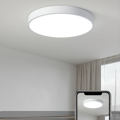 Flush Mount Round LED Ceiling Light