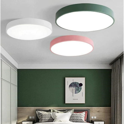 Flush Mount Round LED Ceiling Light