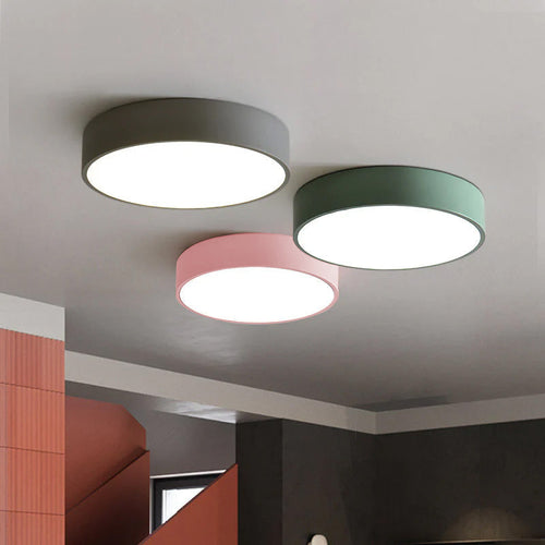 Flush Mount Round LED Ceiling Light