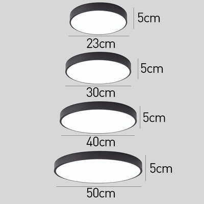 Flush Mount Round LED Ceiling Light