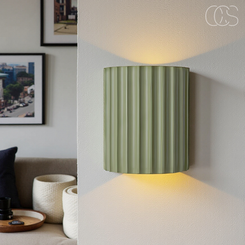 Fluted Up-Down Wall Sconce