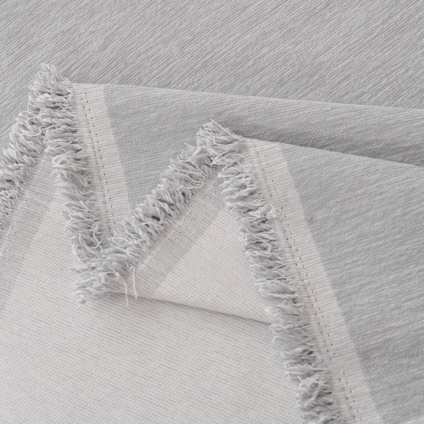 Fringed Woven Sofa Cover Throw