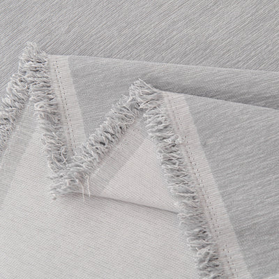 Fringed Woven Sofa Cover Throw
