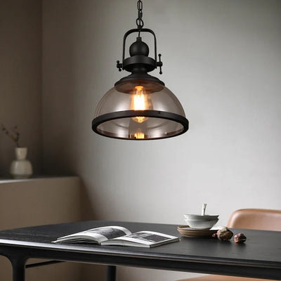 Industrial Glass Pendant Light - Default