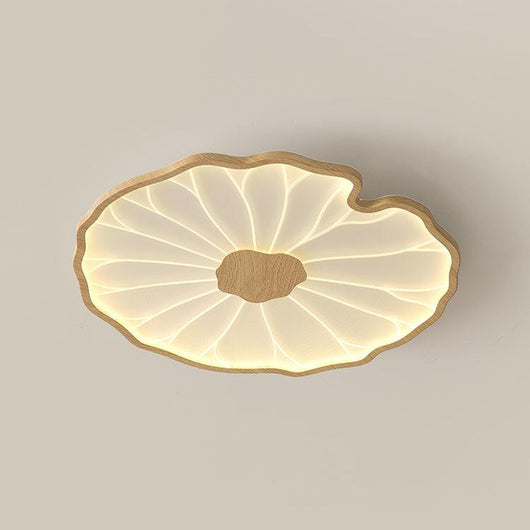 Lotus Leaf Acrylic Flush Mount Ceiling Light