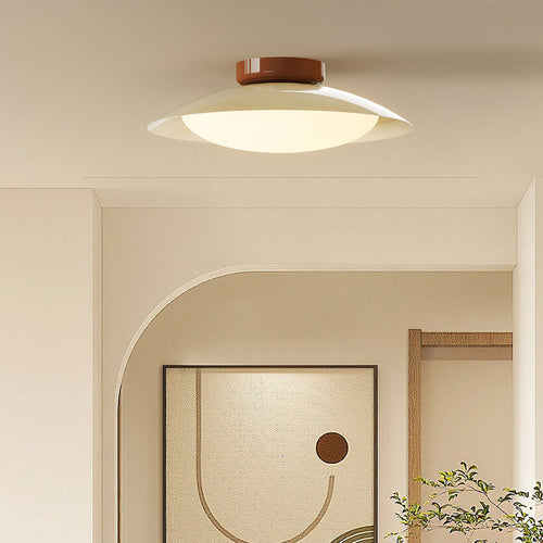 Mid-Century LED Flush Mount Ceiling Light