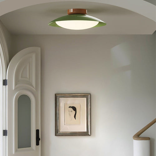Mid-Century LED Flush Mount Ceiling Light