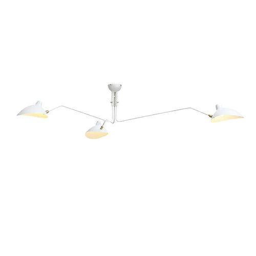 Mid-Century Sculptural Multi-Arm Ceiling Light