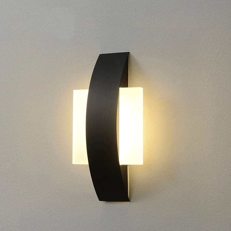 Minimalist Acrylic Sphere Wall Sconce