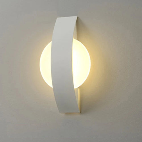 Minimalist Acrylic Sphere Wall Sconce