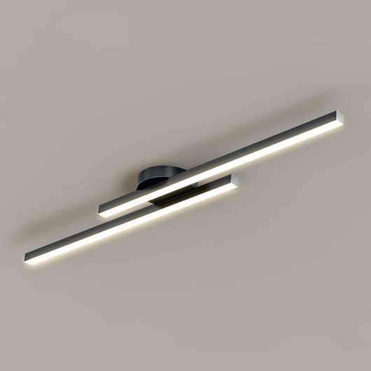 Minimalist Linear LED Flush Mount Ceiling Light