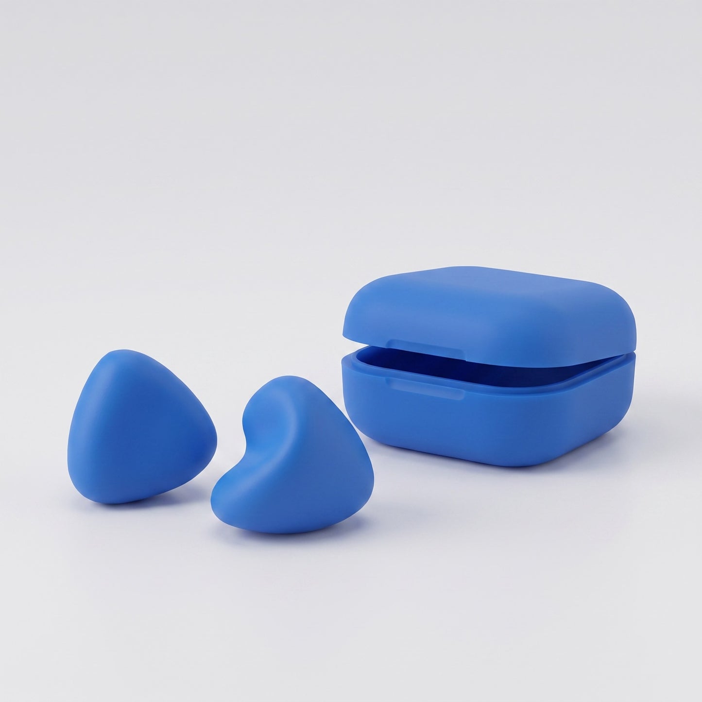 Moldable Silicone Sleep Ear Plugs - Blue