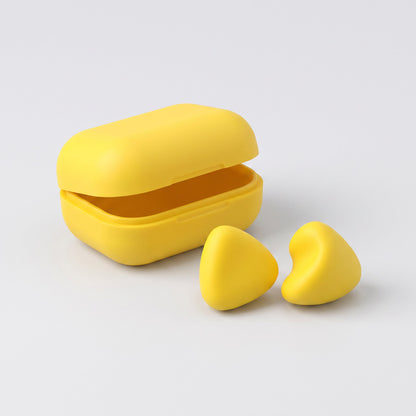 Moldable Silicone Sleep Ear Plugs - Yellow