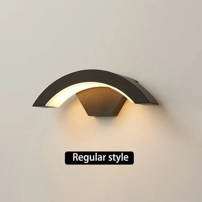 Motion-Sensor Outdoor LED Wall Sconce