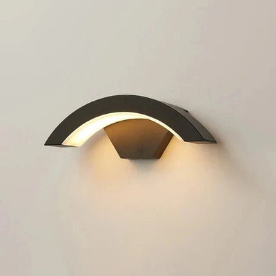 Motion-Sensor Outdoor LED Wall Sconce