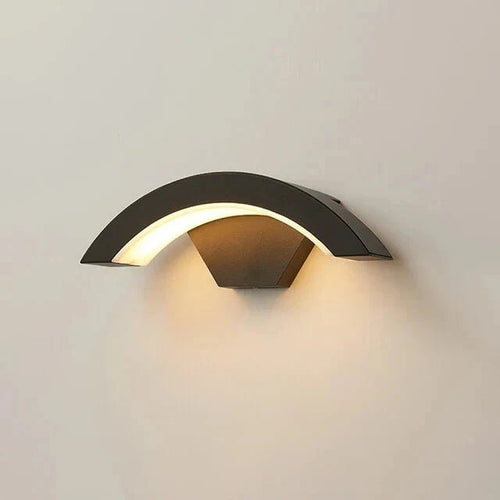 Motion-Sensor Outdoor LED Wall Sconce