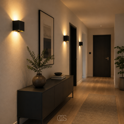 Motion-Sensor Rechargeable Wall Sconce