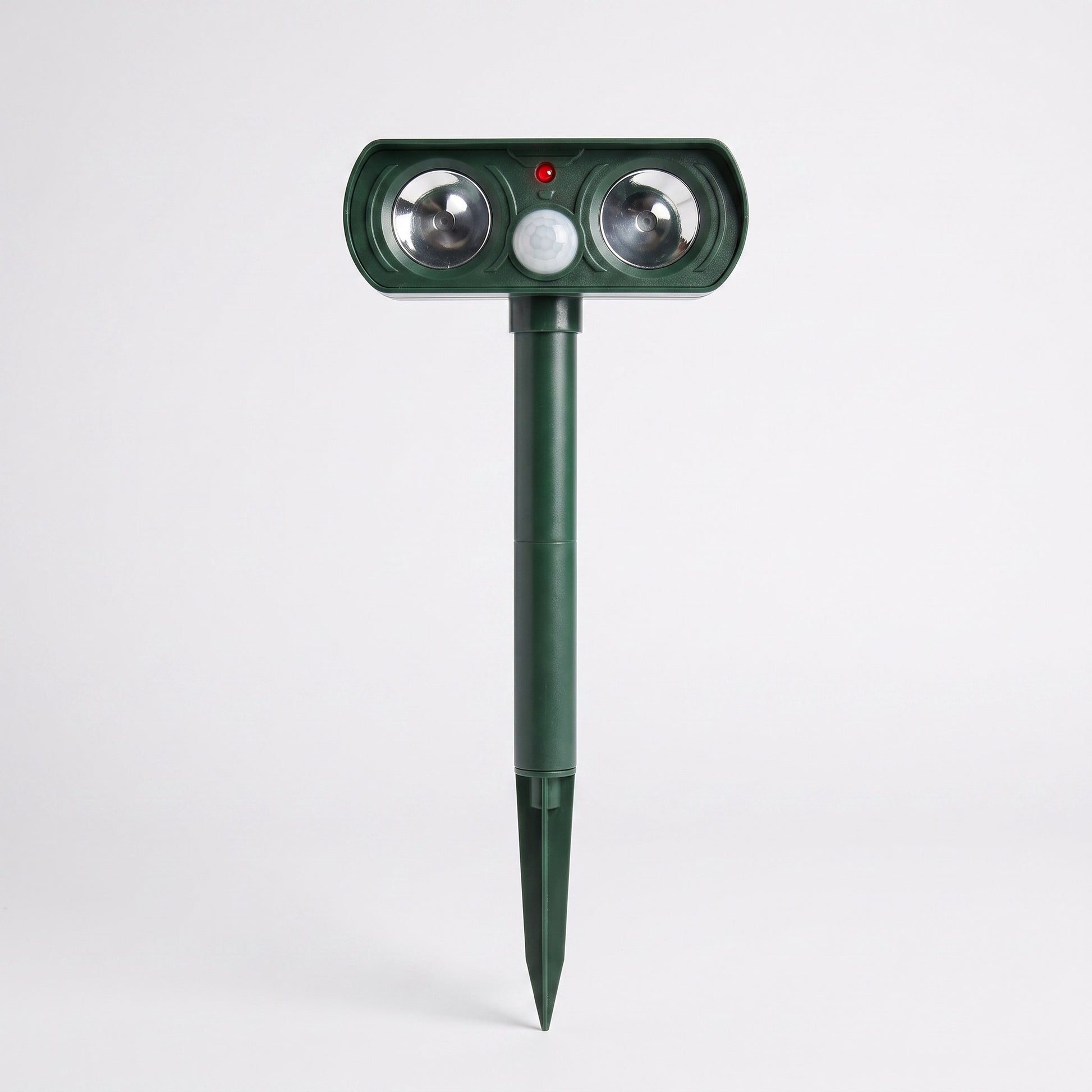 Motion-Sensor Ultrasonic Animal Repeller Stakes 4-Pack