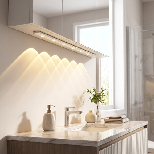 Motion-Sensor USB-Rechargeable LED Cabinet Light