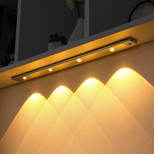 Motion-Sensor USB-Rechargeable LED Cabinet Light