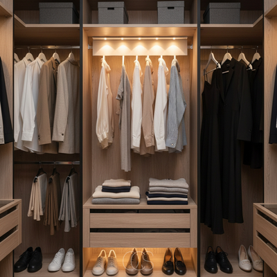 Motion-Sensor USB-Rechargeable LED Cabinet Light