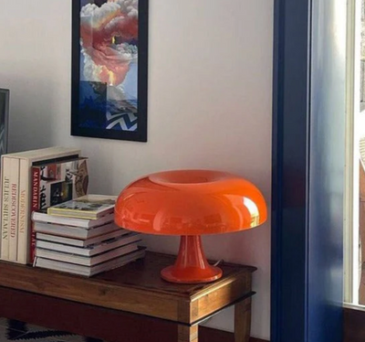Mushroom LED Table Lamp - Orange