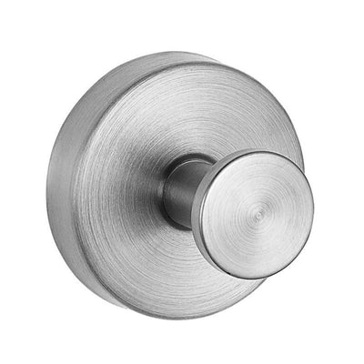 No-Drill Suction Wall Hooks 4-Pack - Silver