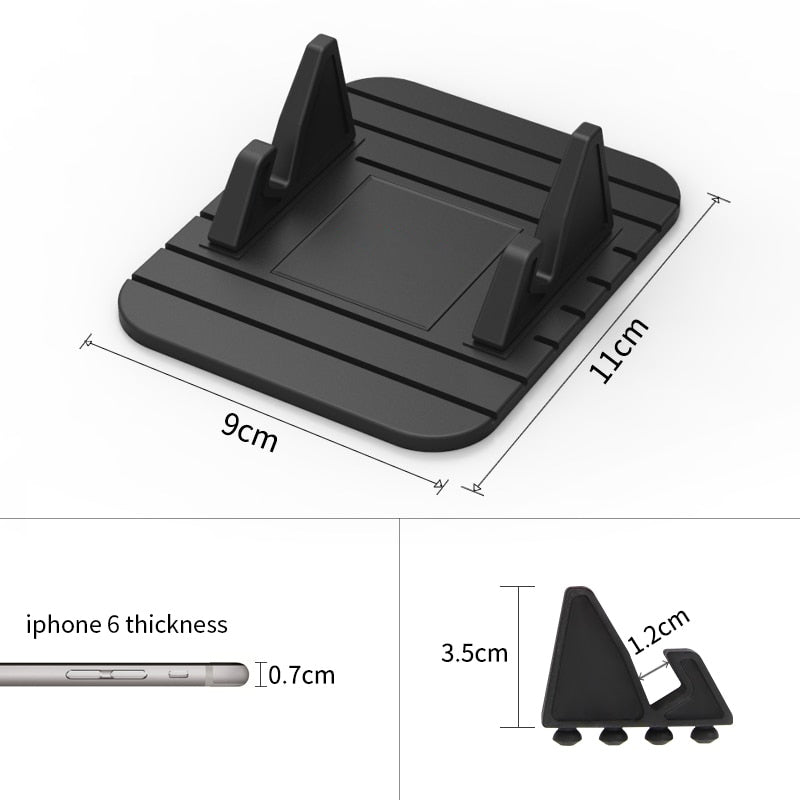 Non-Slip Silicone Dashboard Phone Holder