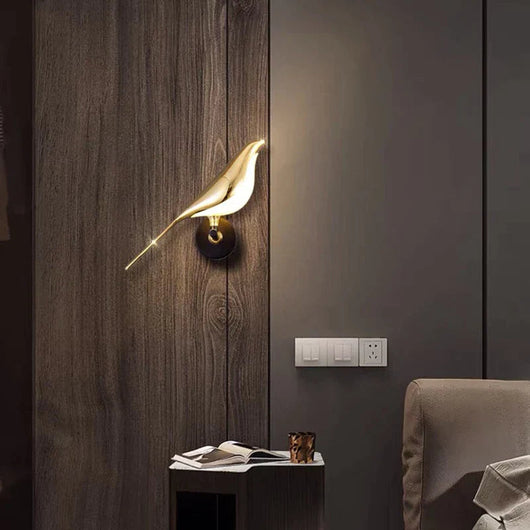 Nordic Bird LED Wall Sconce - 1 bird wall light