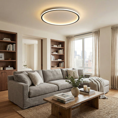 Nordic Ring LED Flush Mount Ceiling Light