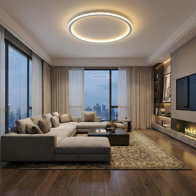 Nordic Ring LED Flush Mount Ceiling Light