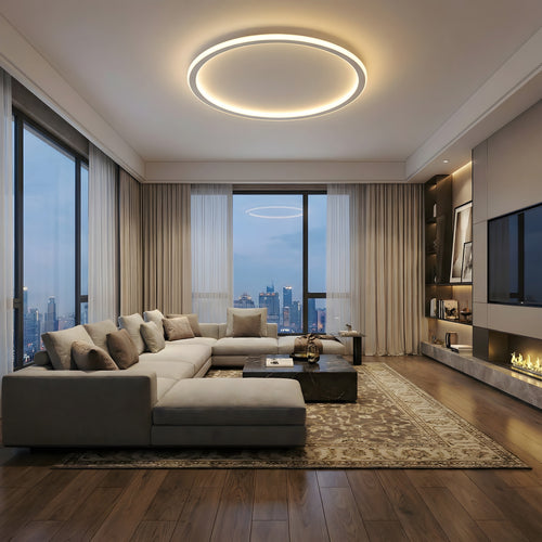Nordic Ring LED Flush Mount Ceiling Light