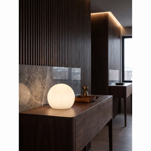 Rechargeable LED Globe Table Lamp