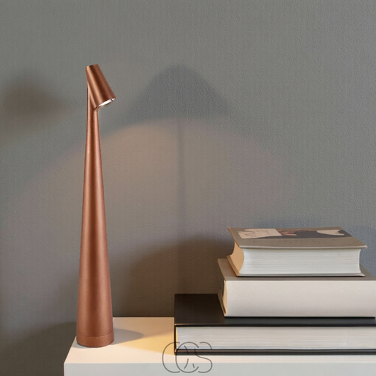 Rechargeable Minimalist Cordless Table Lamp - Bruin