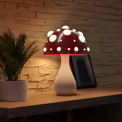 Rechargeable Mushroom Table Lamp - Large - Corded