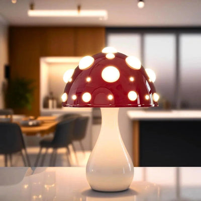 Rechargeable Mushroom Table Lamp - Large - Corded