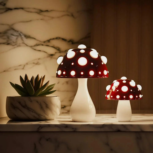 Rechargeable Mushroom Table Lamp