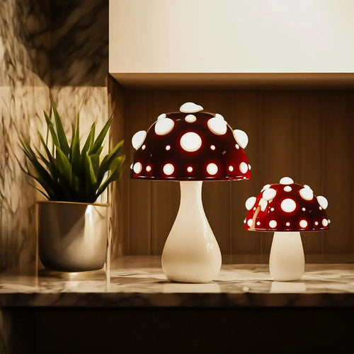 Rechargeable Mushroom Table Lamp