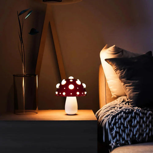 Rechargeable Mushroom Table Lamp
