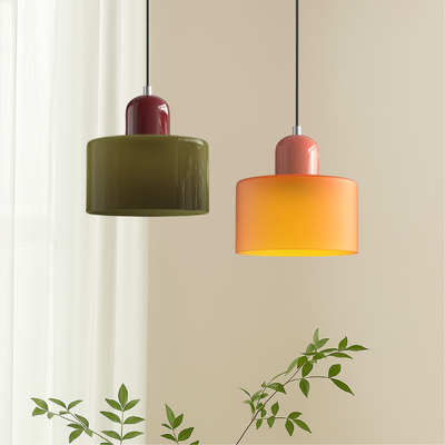 Retro Glass Pendant Light